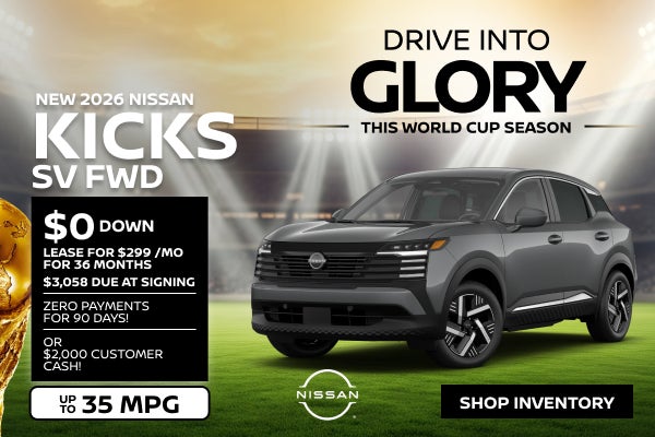2026 Nissan Kicks SV FWD